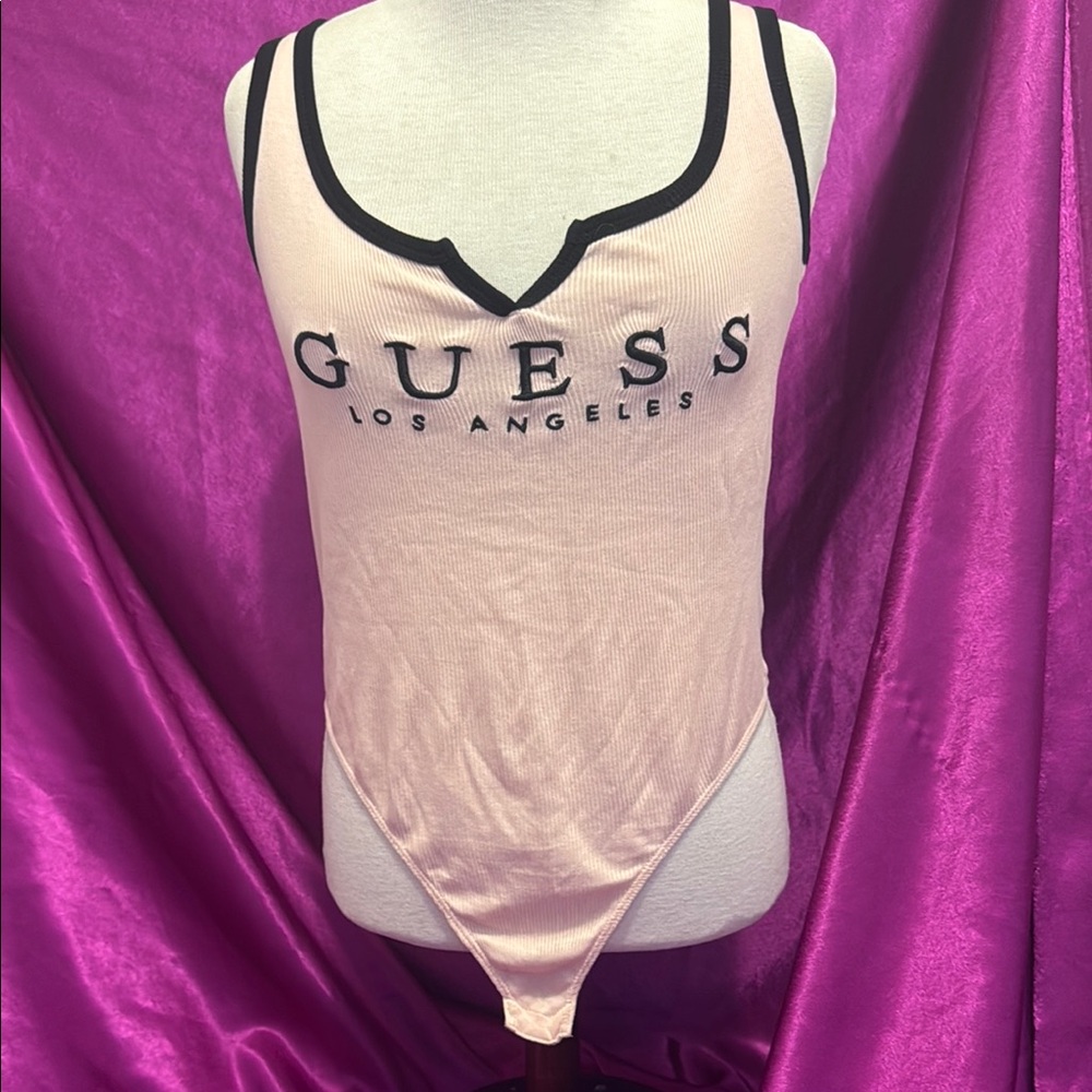 GUESS Pink Women's Top body suit size small